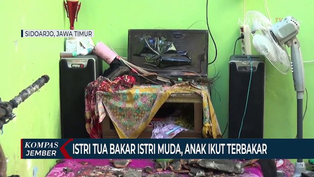 Karena Cemburu, Istri Tua Bakar Istri Muda hingga Anak Ikut Terbakar