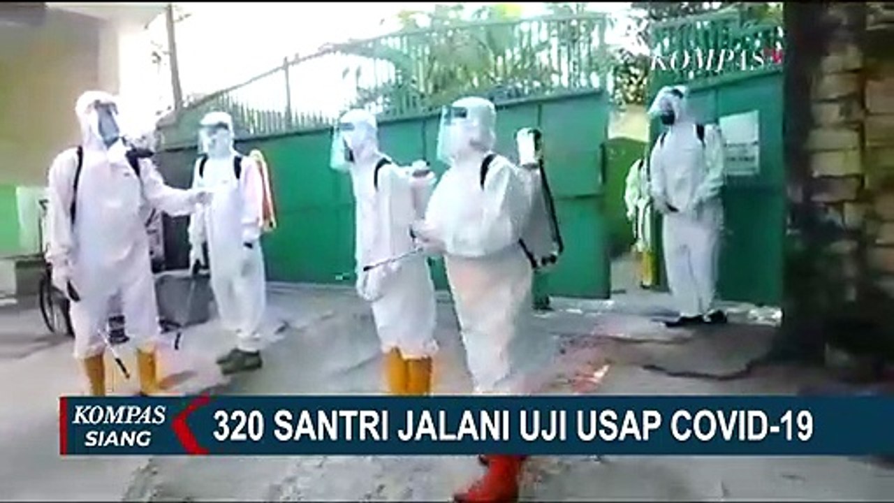 320 Santri Ponpes Al Hidayah Jalani Tes Usap Corona