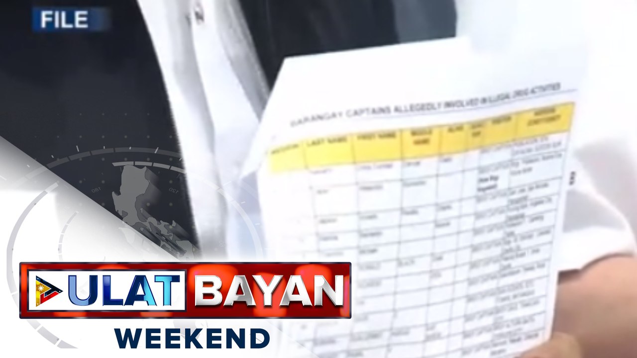PDEA, patuloy ang imbestigasyon vs. pulitikong umano'y sangkot sa kalakaran ng iligal na droga