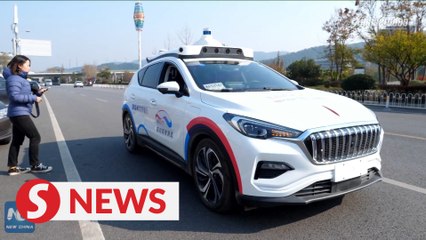Self-driving cars debut in Changsha
