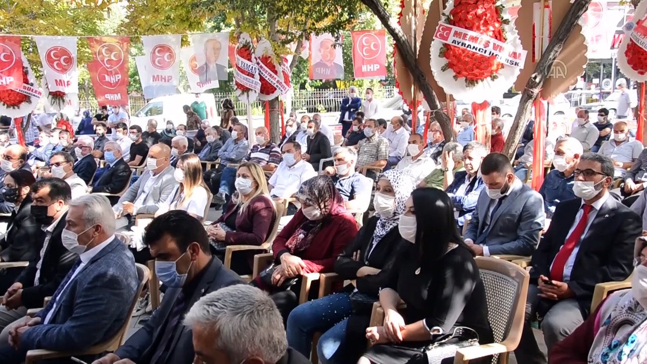 MHP Genel Başkan Yardımcısı Kalaycı partisinin İl Başkanlığı Kongresi'nde konuştu - KARAMAN