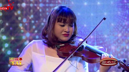 Màn tranh cúp giữa giọng ca cải lương ngọt ngào và tay violin cực máu lửa