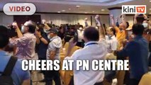 Cheerful atmosphere at PN centre