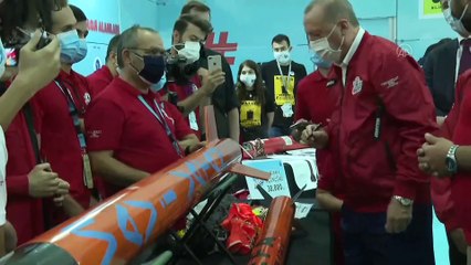 Cumhurbaşkanı Erdoğan, 'Teknofest 2020' etkinliğine katıldı (2) - GAZİANTEP