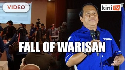 Descargar video: Ahmad Maslan announces 'fall of Warisan' in Sabah