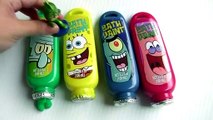 Aprenda Cores com Bob Esponja Tintas de Banho ToysBR