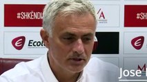 Football - Shkendija 1-3 Spurs | Jose Mourinho reveals goalposts had to be changed