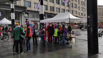 Manifestation contre la 5G à Bruxelles