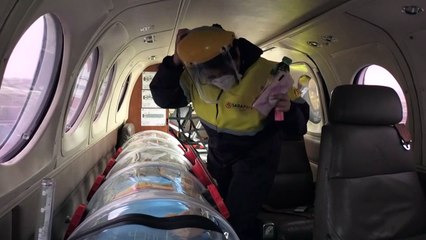 Aux confins du Pérou, une ambulance aérienne au secours des malades du coronavirus