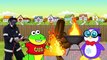 Ryan Pretend Play learning Fire Safety from Firefighters with Gus the Gummy Gator!