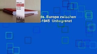 Lesen neu  Bloodlands. Europa zwischen Hitler und Stalin 1933-1945  Unbegrenzt