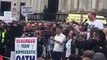Coronavirus : La manifestation anti-masque tourne mal à Londres cet après-midi avec des incidents entre les protestataires et la police