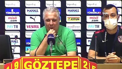 Sumudica: 'İki takımın da kazanabileceği bir maç oldu'