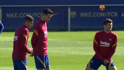 Koeman ultima detallles antes de su debut en Liga al frente del Barsa