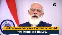 India never became a burden on world: PM Modi at UNGA