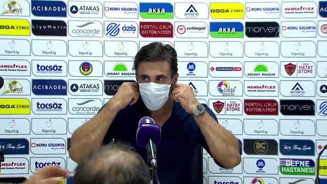 Atakaş Hatayspor - Kasımpaşa maçının ardından - HATAY