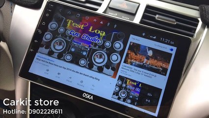 Thưởng thức dàn âm thanh đẳng cấp trên Toyota vios 2012 với Amply JBL loa cánh JBL loa treble JBL