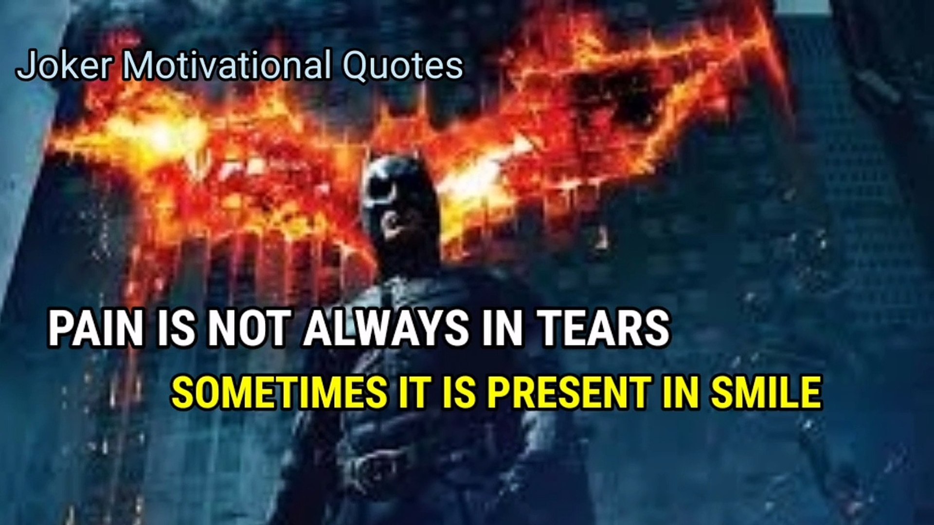 10 Most Powerful And Motivational Quotes Joker Motivational Quotes Video Dailymotion