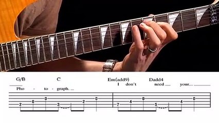 Photograph Guitar Tutorial