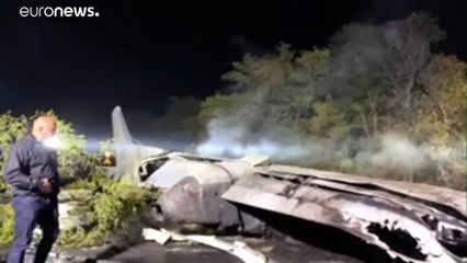 Ukrán légi katasztrófa: egyetlen túlélő maradt