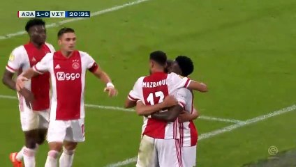 Quincy Promes Goal HD -  Ajax 1  -  0 Vitesse 09/25/2020