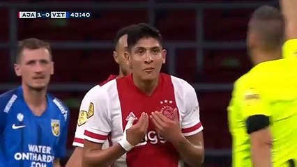 RED CARD Edson Alvarez HD -  Ajax 1  -  0 Vitesse 09/25/2020