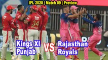 IPL Match 09 Preview | KXIP vs RR | Dream 11 predictions