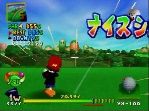 マリオゴルフ64 スピードゴルフ キノピオランド 6:04:20(キッド使用)