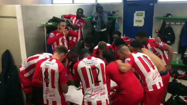 ES TROYES AC(2) - U.S.RAON : JOIE DANS LES VESTAIRES