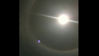 UFO Sightings Spectacular Purple UFO Spotted in a Sun Halo! Florida Beach 2012 Planet Nibiru_