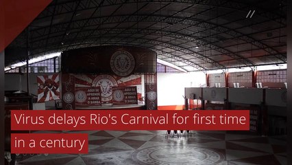Virus delays Rio's Carnival for first time in a century, and other top stories from September 27, 2020.