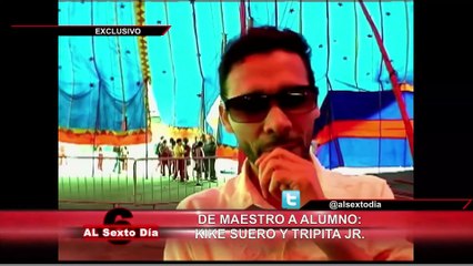De maestro a alumno: Kike Suero se convierte en el mentor de Tripita Jr.