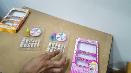 Unboxing and review of Nail Art Set for Girls gift