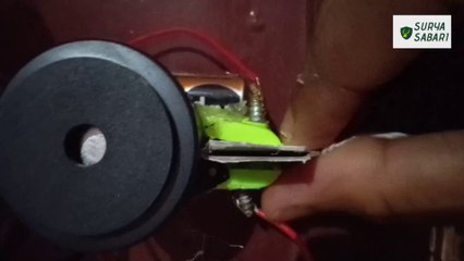 Surya Sabari | How To Make a Simple Door Alarm At Home