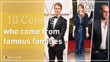 Hollywood celebrities you didn't know were related to their even more famous family members