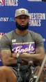 LeBron James Talks Kobe Bryant After Lakers Reach NBA Finals Youtube