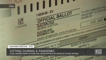 Voting during a pandemic for those with limited options