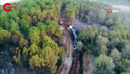 Pendik’te yangının tahribatı gün ağarınca ortaya çıktı