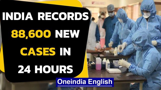 Covid-19: India records 88,600 new cases with 1,124 deaths in last 24 hours | Oneindia News