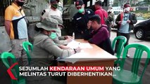 Cekcok Mulut Dengan Petugas, Pengendara Mobil Diminta Putar Balik