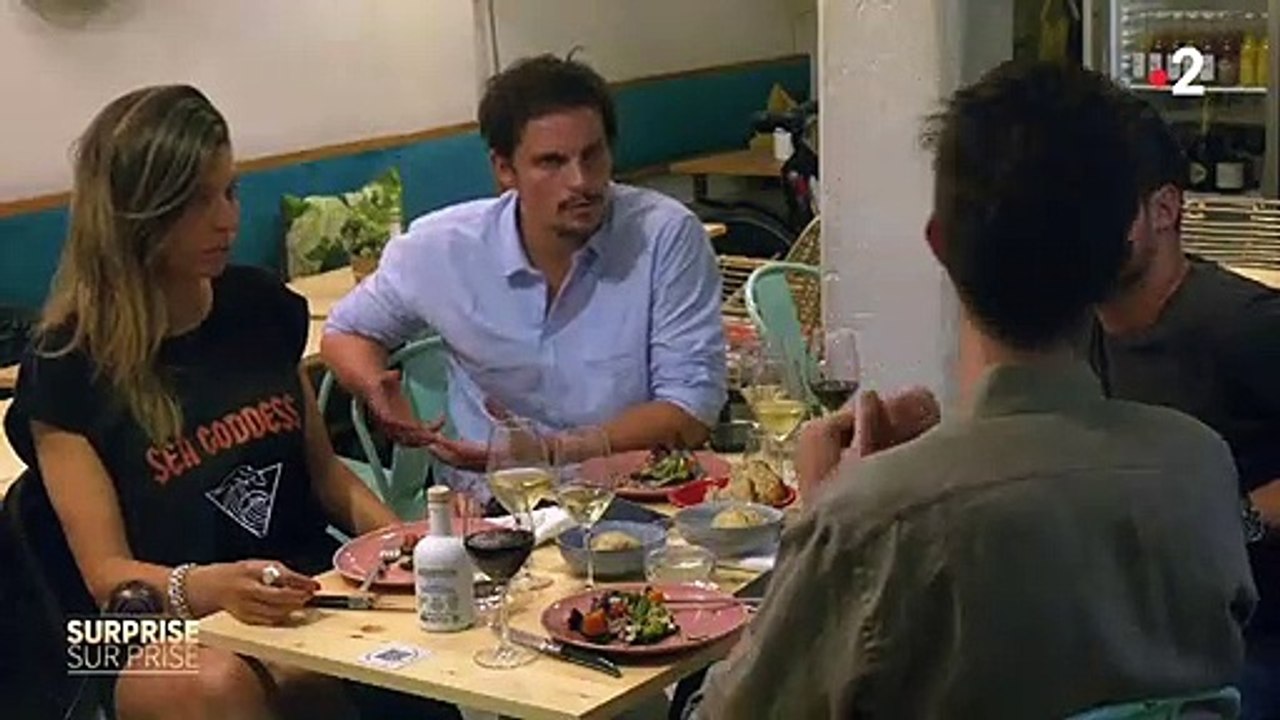 Laury Thilleman piégée dans "Surprise sur prise" par son mari Juan Arbelaez - France 2, 26 septembre 2020