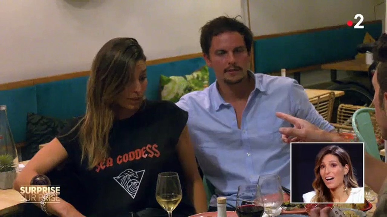 Laury Thilleman piégée dans "Surprise sur prise" par son mari Juan Arbelaez - France 2, 26 septembre 2020