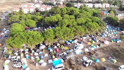 Şile'de pes dedirten kamp! 2 bin genç, koronavirüse aldırmadan eğlendi