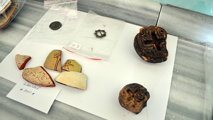 900 yıllık ekmek mührü bulundu