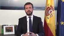 Casado pide la dimisión de Garzón y defiende a Felipe VI: 