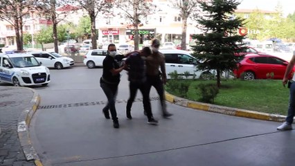 Bolu’da polis ve bekçileri yaralayan 5 kişi adliyeye sevk edildi