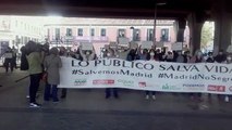 Vallecas protesta contra Isabel Díaz Ayuso
