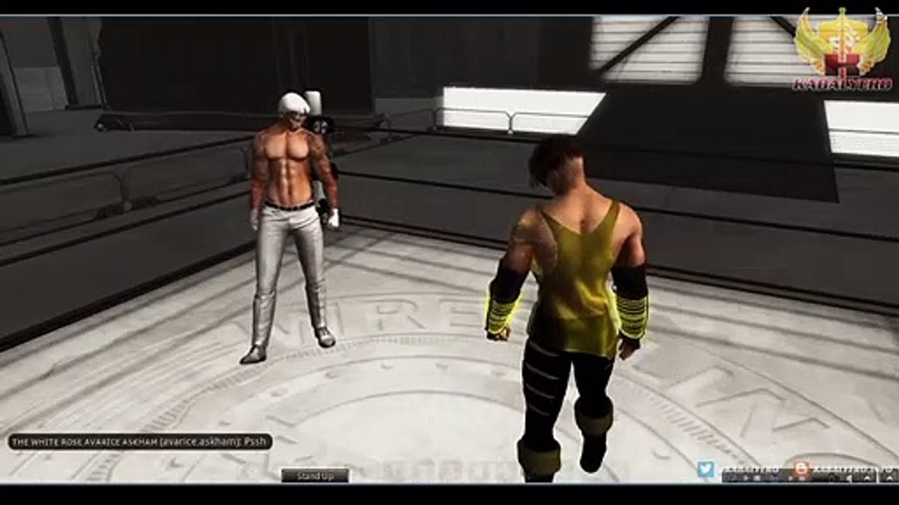 The White Rose Avarice Askham vs Zachary Aquillius RWA Wired (9.26.2020) [Second Life Wrestling]