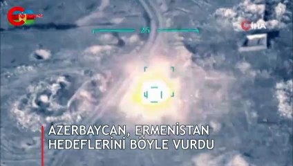 Azerbaycan, Ermenistan silahlı kuvvetlerine ait hedefleri yok etti