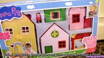 Playset O Mundo da Peppa Pig com 6 Casas TOYSBR Casa de Bonecas - Padaria - Clinica Medica Toys BR